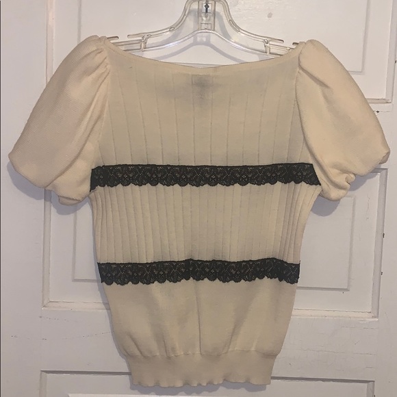 RED Valentino Cream Sweater Sz S - Picture 4 of 7